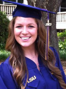 Photo of Stephanie Gaffney at college graduation